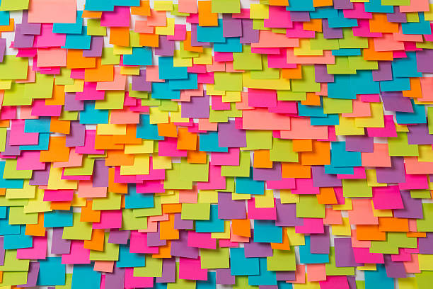 istock Many of colorful stickers 517531121