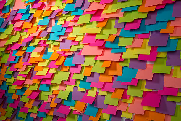 istock Many of colorful stickers 517531123