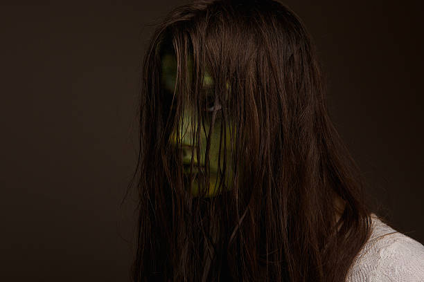 istock Creepy horror girl 517532713