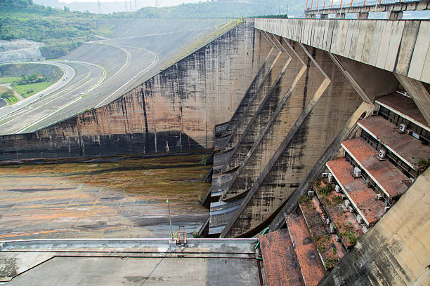 istock Water gate of dam 517533176