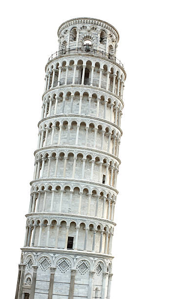 torre di pisa - tower foto e immagini stock