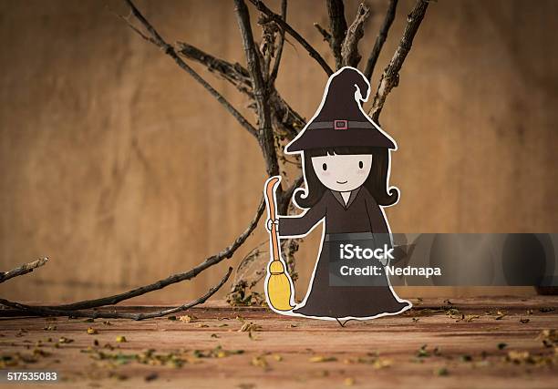 Little Witch Stock Photo - Download Image Now - Adult, Autumn, Backgrounds