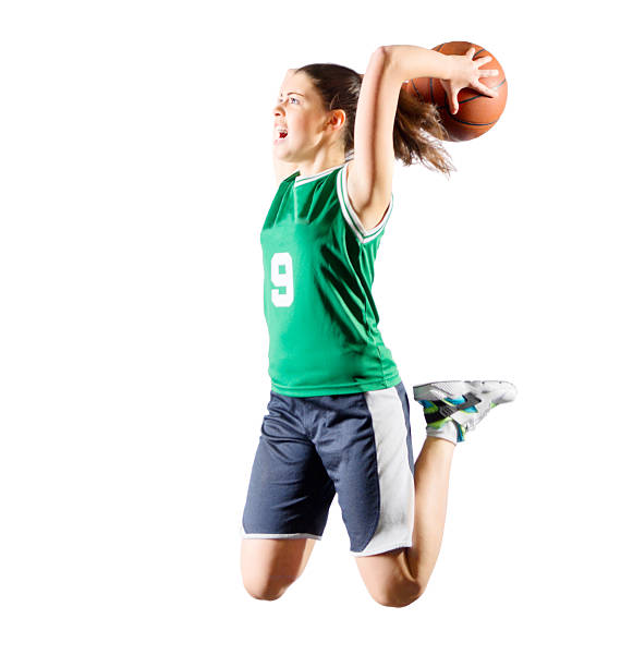 istock Young girl basketball player 517535896