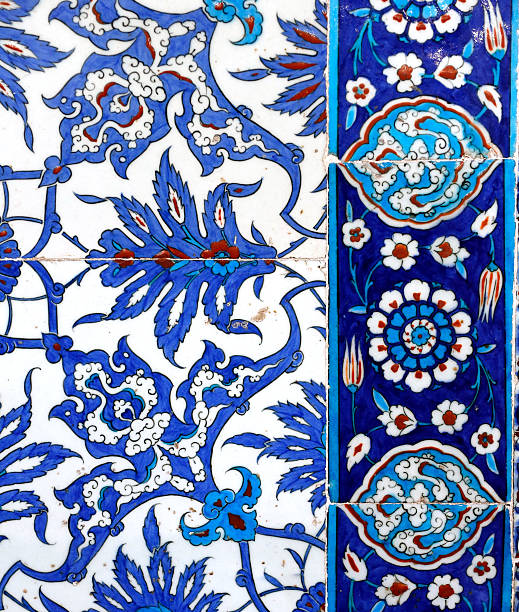 istock Macro view of tiles in Rustem Pasa Mosque, Istanbul 517536057