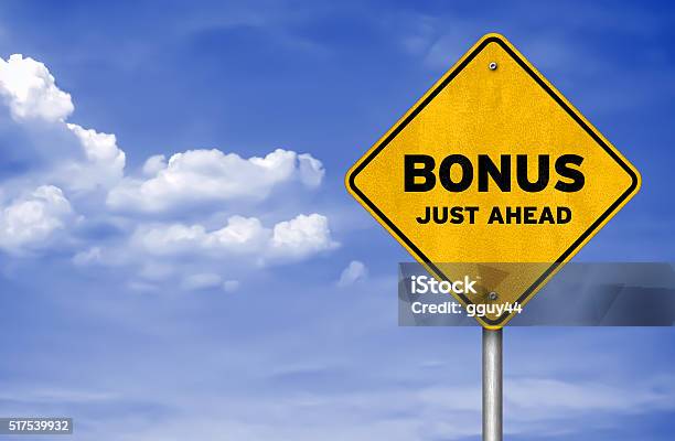 Bonus Just Ahead Stock Photo - Download Image Now - Bonus Pay, Incentive, Perks