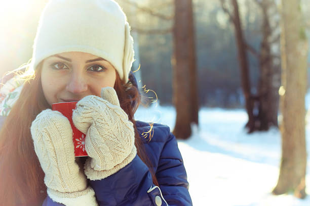 istock cup Christmas winter girl 517541110