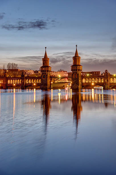 istock The lovely Oberbaum Bridge at dawn 517547850