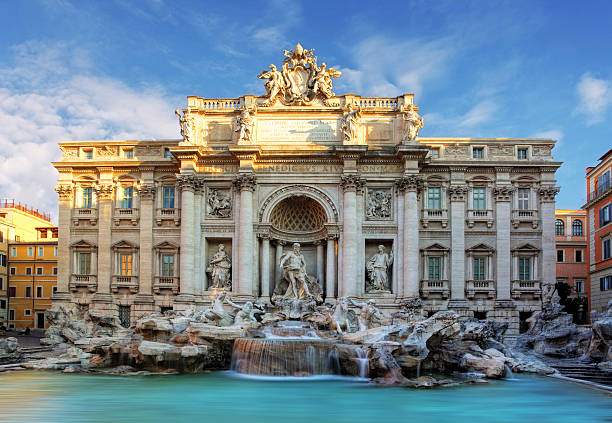 istock Rome, Fountain di Trevi, Italy 517548713