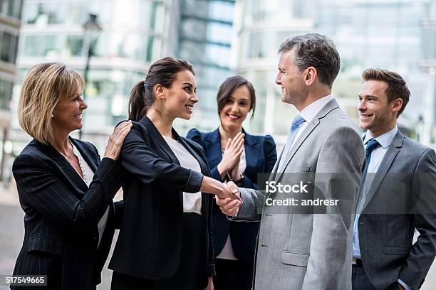 Business Handshake Stock Photo - Download Image Now - Adult, Agreement, Business