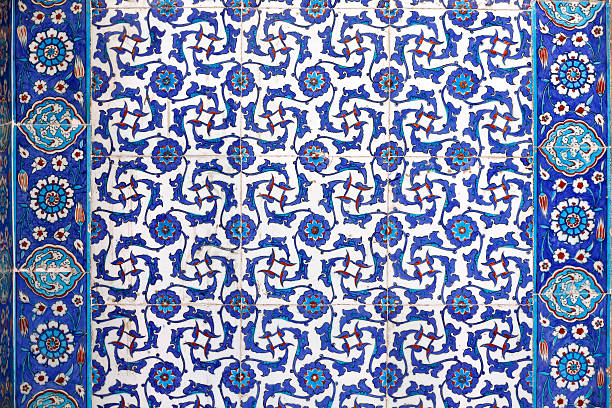 istock Macro view of tiles in Rustem Pasa Mosque, Istanbul 517549739
