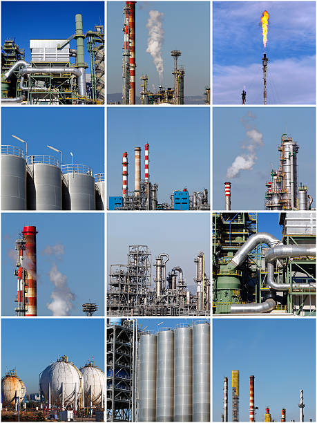 istock Collage of industrial pictures 517551365