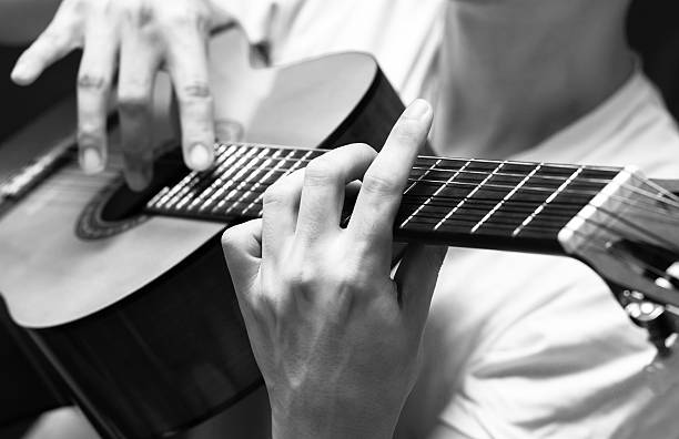 istock musician plays acoustic, classical guitar 517552699