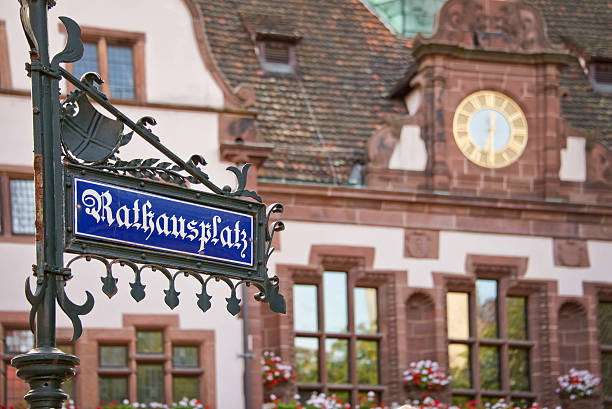 istock Town hall square, Freiburg im Breisgau, Germany 517553153