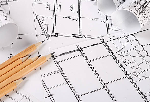 istock The projects of houses a background 517568258