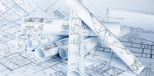 istock The projects of houses a background 517570306