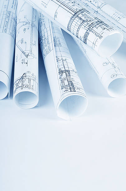 istock The projects of houses a background 517570376
