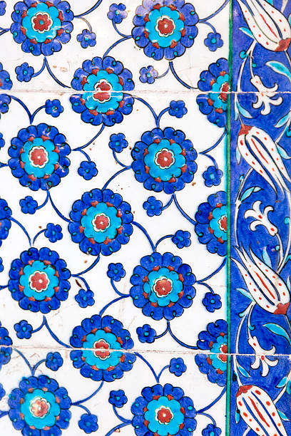 istock Macro view of tiles in Rustem Pasa Mosque, Istanbul 517574279
