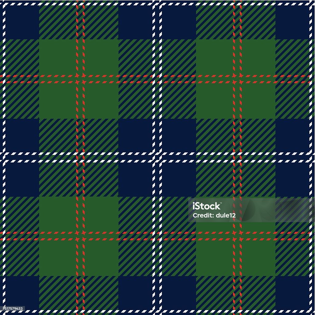 Scotland Pattern Blue Blue Scottish Tartan Design Stock Illustration - Download Image Now ...
