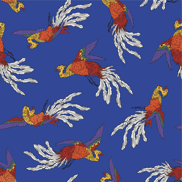 Phoenix Rising Pattern 340+ Phoenix Bird Rising Stock Photos, Pictures & Royalty-Free Images ...