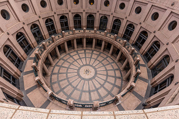 kapitol stanu teksas budynku hall - texas state flag texas dome austin texas zdjęcia i obrazy z banku zdjęć