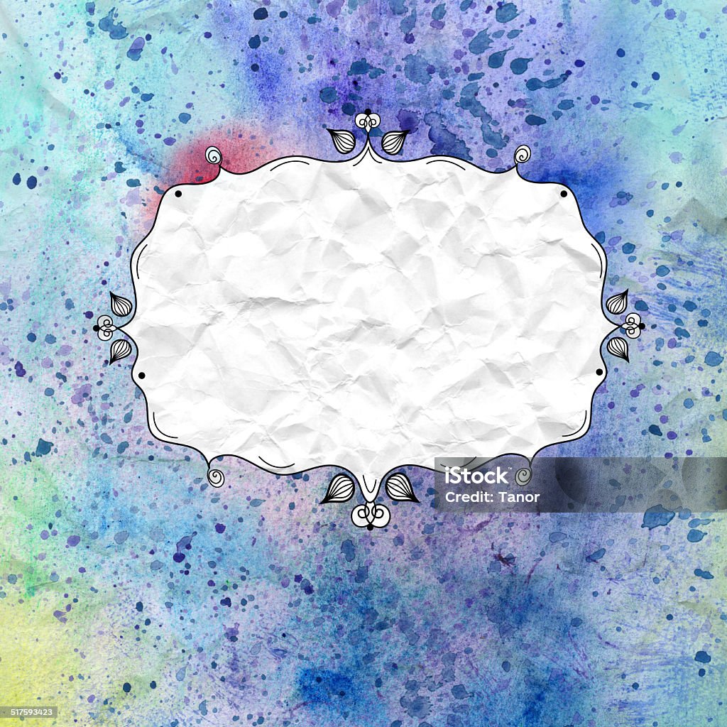 Blog Text Frame Decorative Frame For Text Stock Illustration - Download Image Now ...