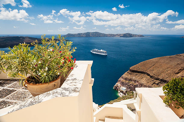 istock Beautiful landscape with sea view 517598175