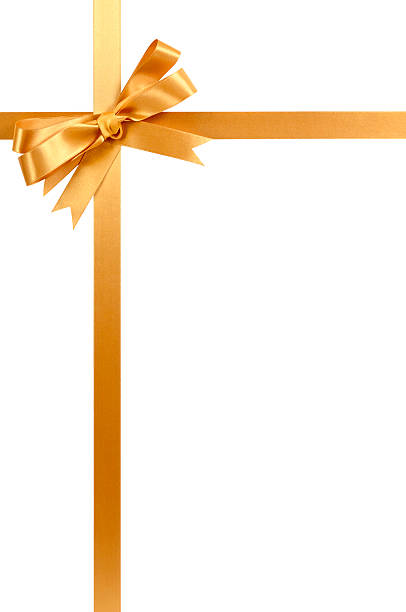 istock Gold ribbon and bow 517598661