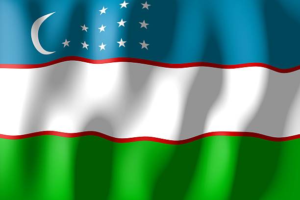 istock Flag of Uzbekistan 517601158