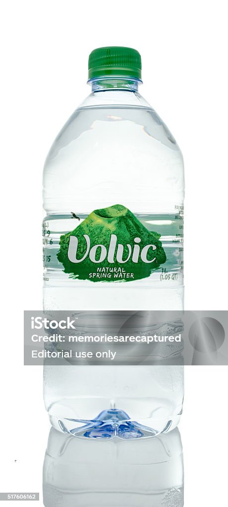 Volvic Water Stock Photo - Download Image Now - Bottle, Cold Drink,  Convenience - iStock