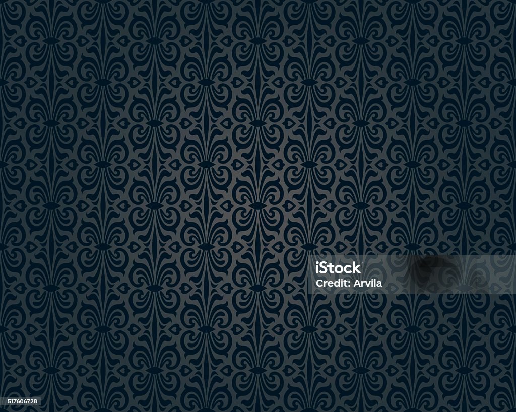 black vintage wallpaper background repetitive design black vintage wallpaper background repetitive pattern design Antique stock vector