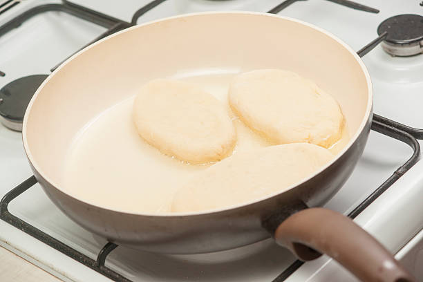 istock Patties with potato in the pan 517608844