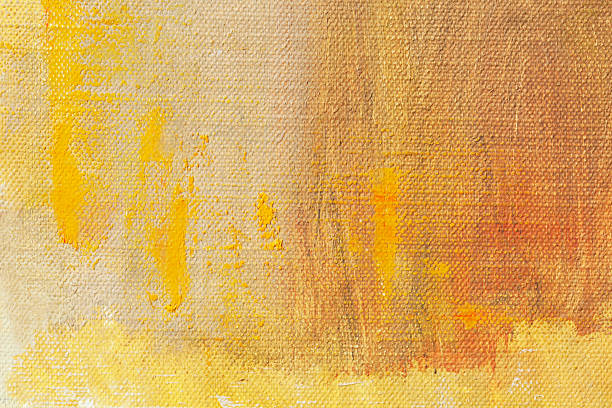 istock Abstract painted orange  and ocher art backgrounds. 517613780