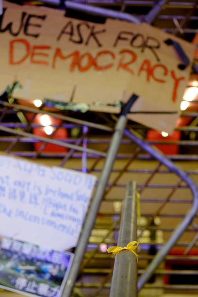 istock Occupy Central protests in Hong Kong during Sept/Oct 2014. 517621459