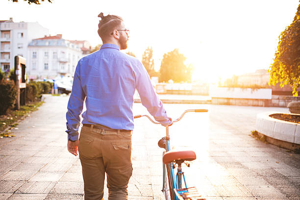 istock Green way to get to office 517628250