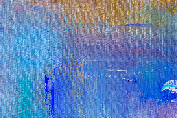 istock Abstract painted blue and purple art backgrounds. 517628810
