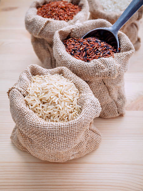 istock Mixed whole grain traditional thai rices best rices for healthy 517634384