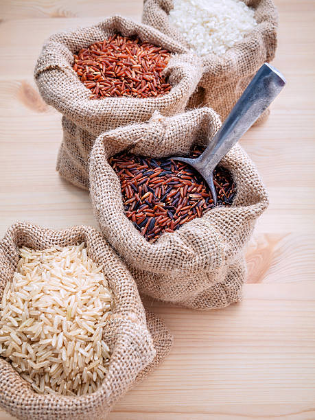 istock Mixed whole grain traditional thai rices best rices for healthy 517634462