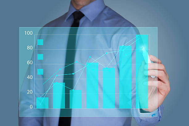 istock businessman drawing  graph, business strategy as concept 517635894