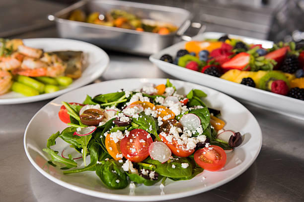 Gourmet Salad and a variety of dishes