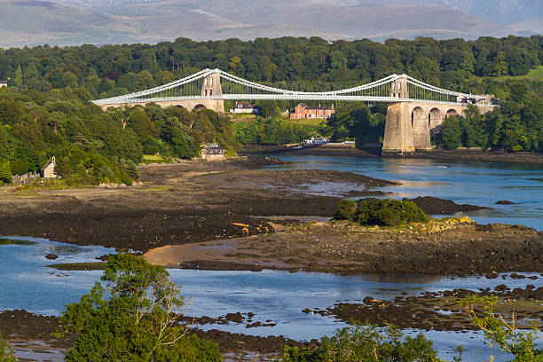 istock Menai Bridge, connecting Snowdonia and Anglesey 517641026