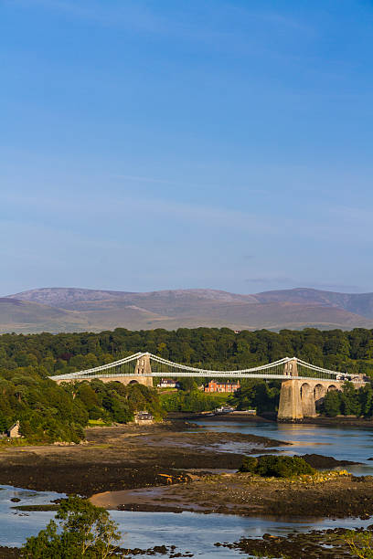 istock Menai Bridge, connecting Snowdonia and Anglesey 517641066