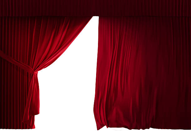 istock Velvet red courtain 517642325