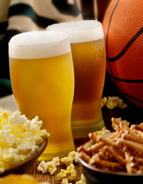 istock Beer, Basketball and Snacks 517643295