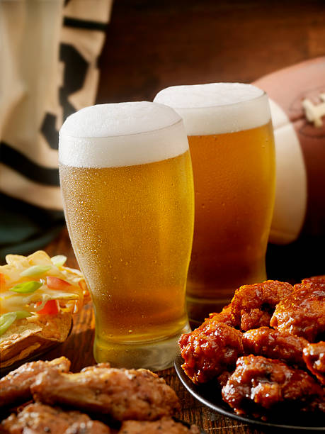 istock Beer, Football and Wings 517643301