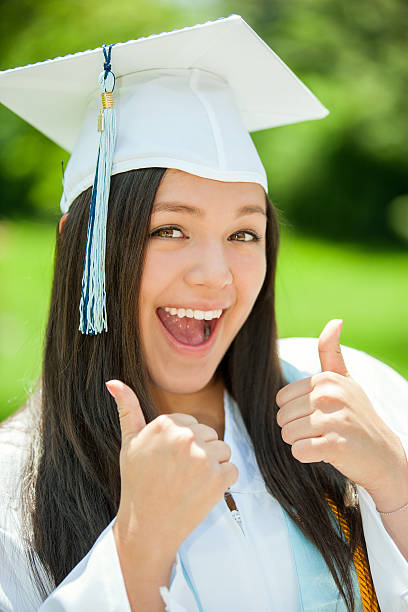 istock Happy graduate portrait 517643443