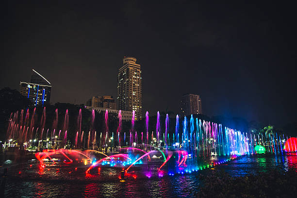 istock Colorful fountain in Manila 517653388