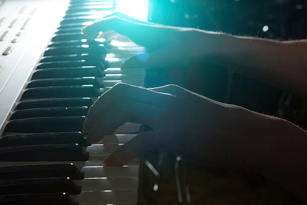 istock Pianist musician piano musical instrument playing. 517655214