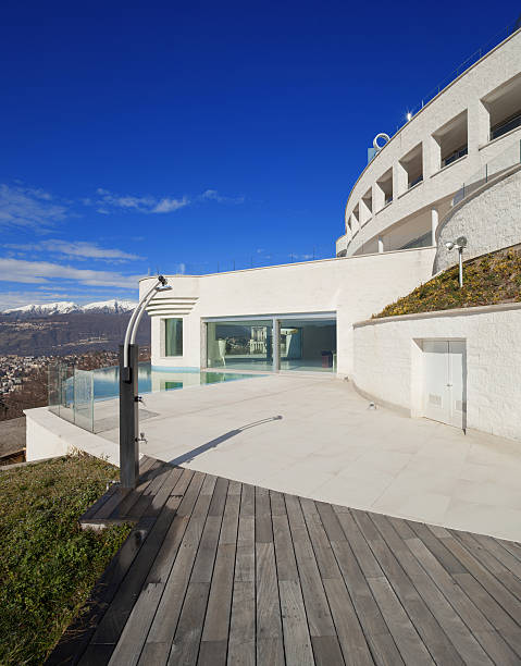 istock terrace of modern building 517657952