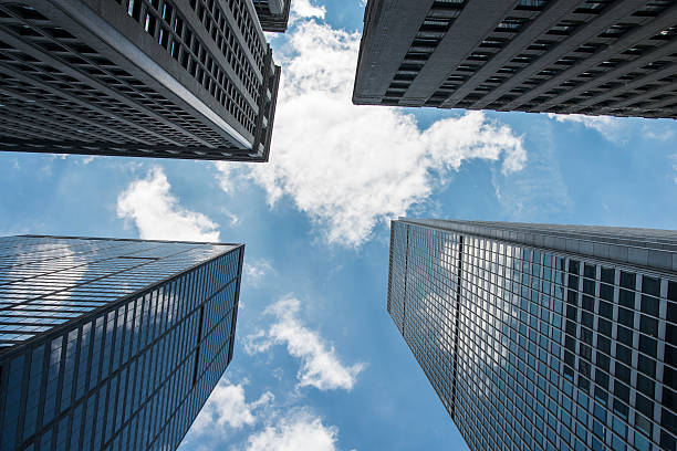istock Buildings in Wall Street financial district 517658816