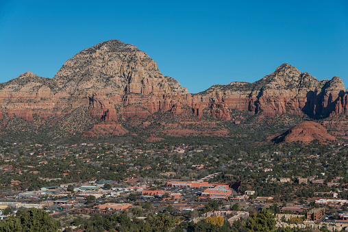 Mountain landscape in Sedona, Arizona, USA